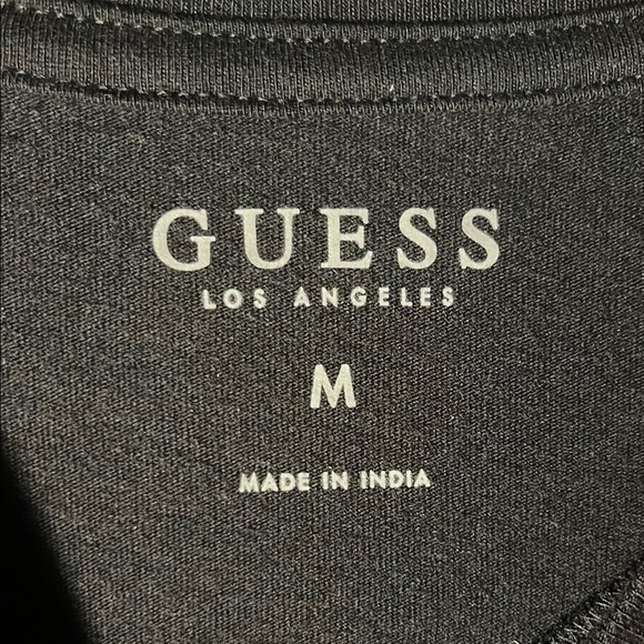 GUESS Black Graphic Men's T-Shirt - Picture 2 of 11